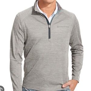 Vineyard vines Striped Sankaty 1/2-Zip Pullover size 2XB new
